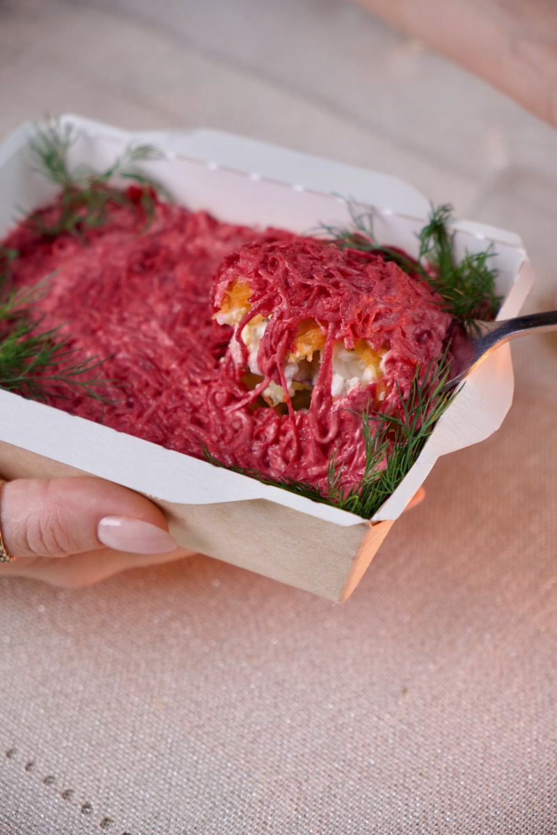 Рулет праздничный